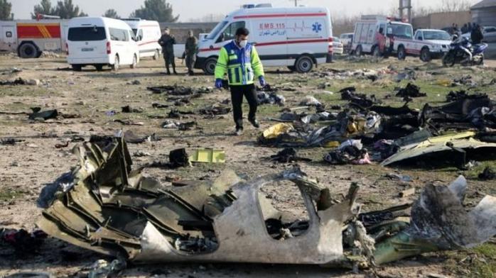 Авіакатастрофа в Ірані. Фото: 112 Україна