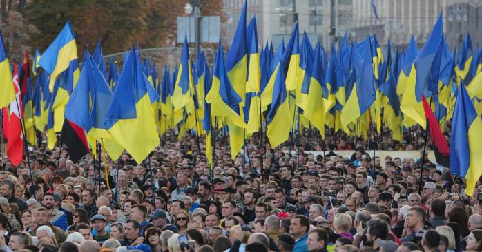 В Украине выросли протестные настроения. Фото: 24 канал