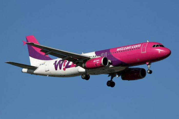 Літак Wizz Air. Фото: svidok.online
