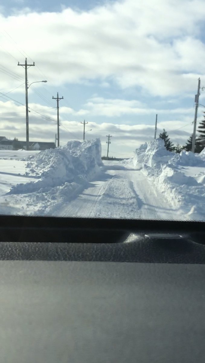 Снегопад в Канаде парализовал остров Ньюфаундленд, фото — Globalnews