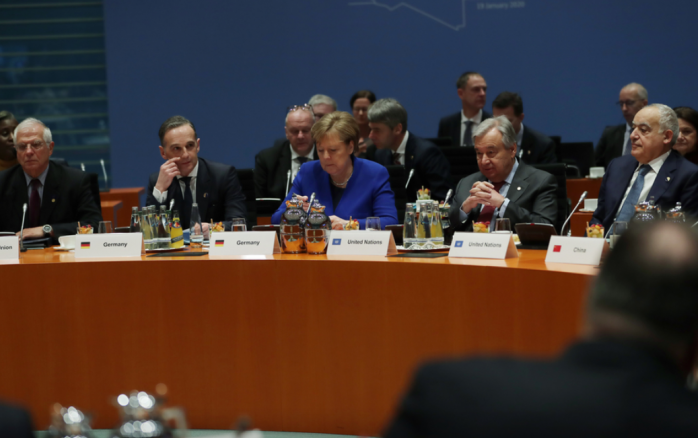 Конфликт в Ливии: в Берлине обсуждают процесс мирного урегулирования, фото: Deutsche Presse-Agentur