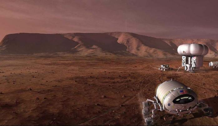 Маск отправит на Марс миллионы землян, фото: NASA 