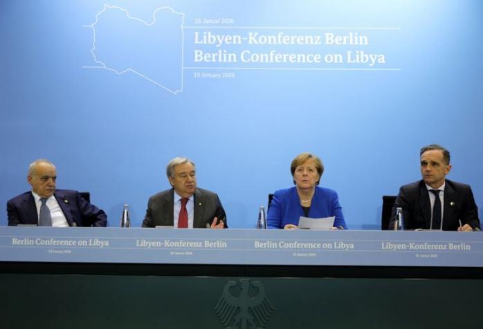 «Берлинский процесс»: мировые лидеры поддержали эмбарго на поставку оружия в Ливию, фото: European Pressphoto Agency