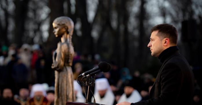 Зеленский назвал голодомор в Украине геноцидом нации. Фото: president.gov.ua