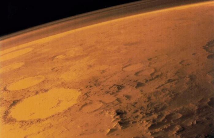 Астрофизики показали северный полюс Марса, фото: NASA 