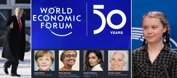 Давос 2020: все, що варто знати про 50-й Всесвітній економічний форум / Фото: колаж, Твіттер ВЕФ