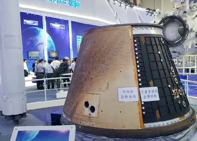 У КНР готують космічний корабель. Фото: China Manned Space Agency