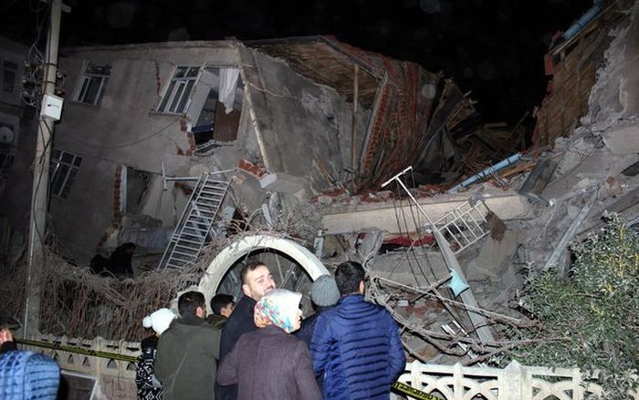 Землетрясение в Турции. Фото: Facebook