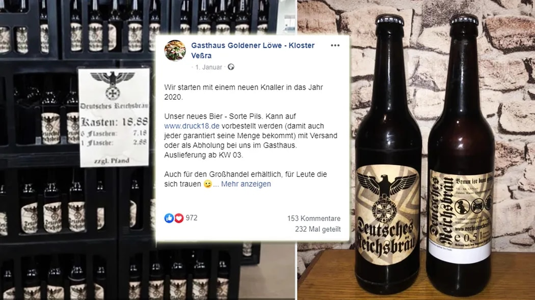 Новости Германии: прокуратура открыла дело против производителя нацистского пива, фото — Bild
