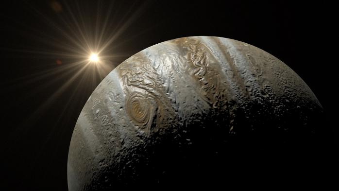 «Темная и бурная»: станция «Юнона» пролетела над северным полушарием Юпитера, фото: Needpix 