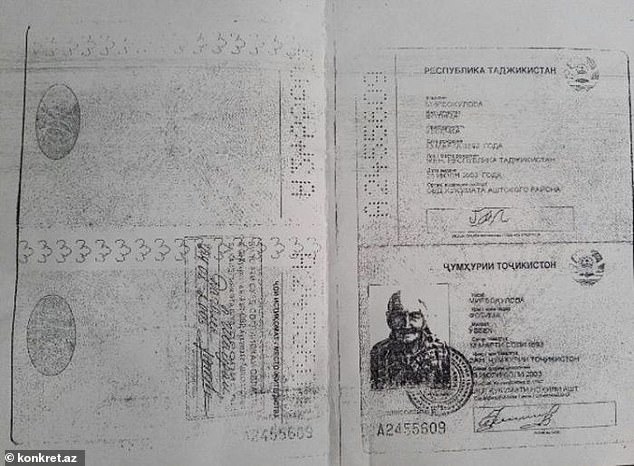 Паспорт умершей Фатимы Мирзокуловой. Фото: Daily Mail