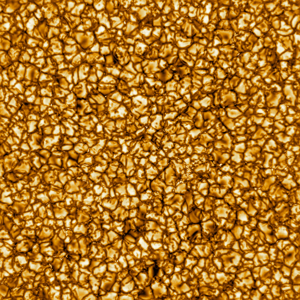 Астрономы подробно зафиксировали поверхность Солнца, фото: Национальный научный фонд США