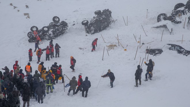 В Турции из-за схода лавины погиб 41 человек, фото: NTV