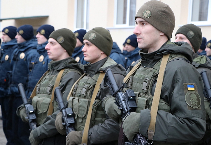 Улицы города Мукачево будут патрулировать бойцы Нацгвардии. Фото: ngu.gov.ua