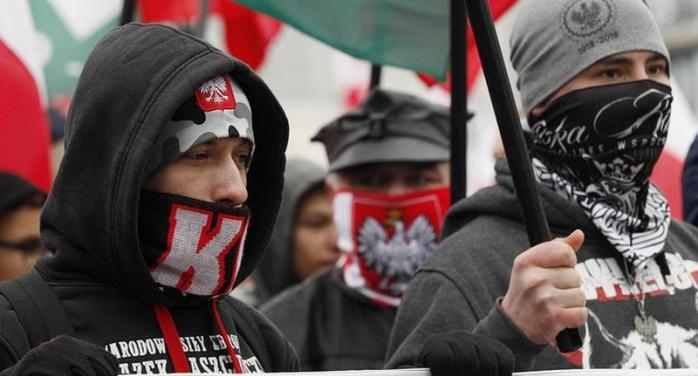 Польські націоналісти. Фото: DW