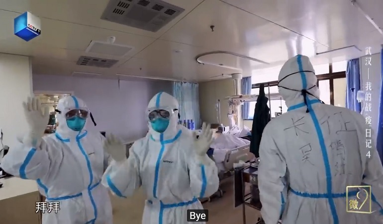 Рассказ врачей из госпиталя в Ухане / Фото: Скрин YouTube