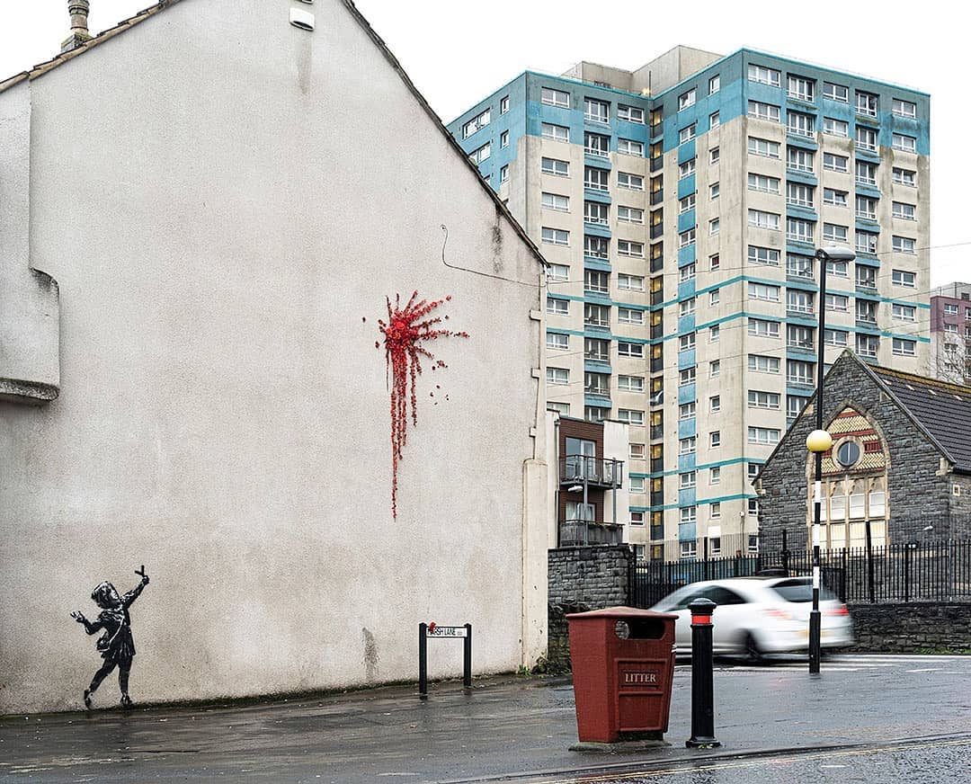 Сьогодні — День всіх закоханих. Фото: banksy