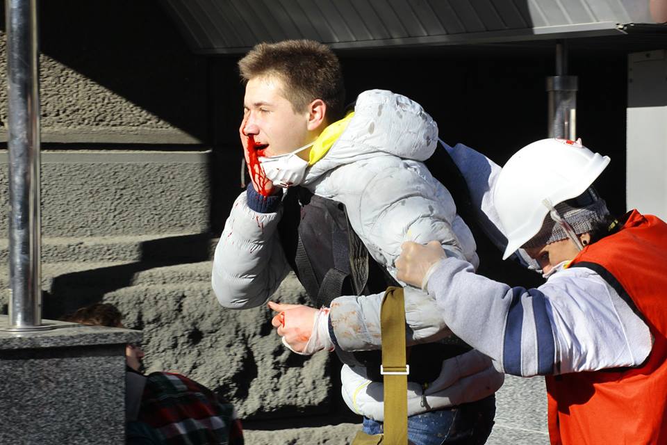 Протести лютого 2014 року в Києві. Фото: Facebook «Майдан 18-20 лютого. Як все було»