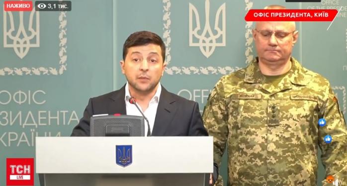 Зеленський про бої на Донбасі: Попри провокацію ми впевнено наближаємося до припинення війни 