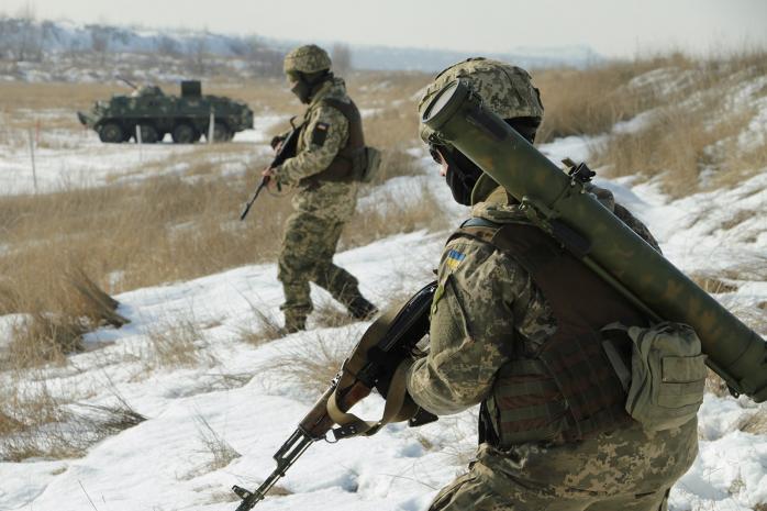Боевики на Донбассе стреляли из запрещенного оружия. Фото: ООС