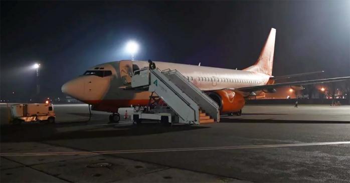 Самолет для эвакуации украинцев ночью вылетел в Ухань. Фото: Эдуард Крыжановский