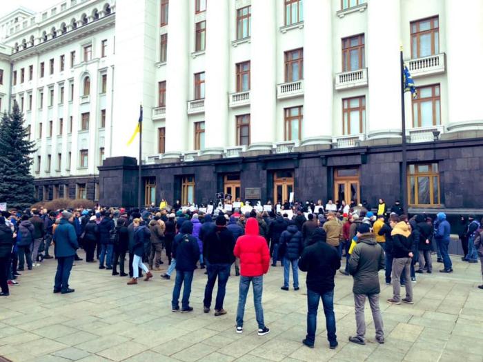 Під час акції в Києві, фото: Віталій Овчаренко