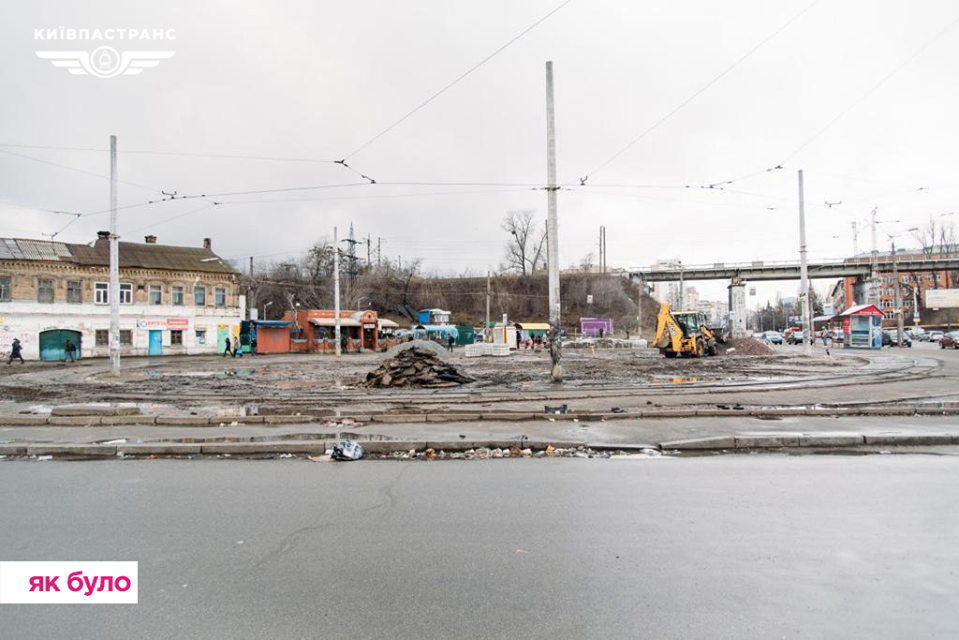 Блошиный рынок демонтировали. Фото: КП «Киевпастранс»