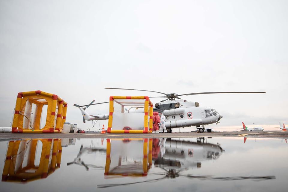 Санитарный вертолет МИ-8. Фото: МВД