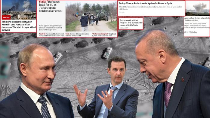 Ердоган пожинає плоди “дружби” з Росією: світові ЗМІ про Сирію, “зелених чоловічків” і гібридну війну 