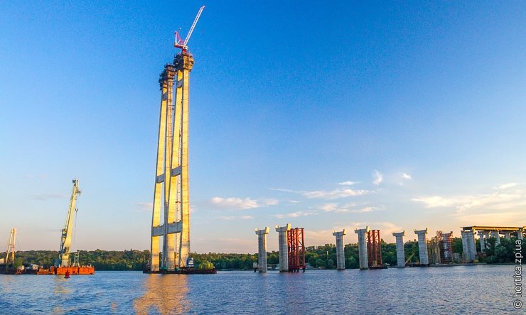 Міст через Дніпро у Запоріжжі турки збудують за 12 млрд грн, фото — hortica.zp.ua