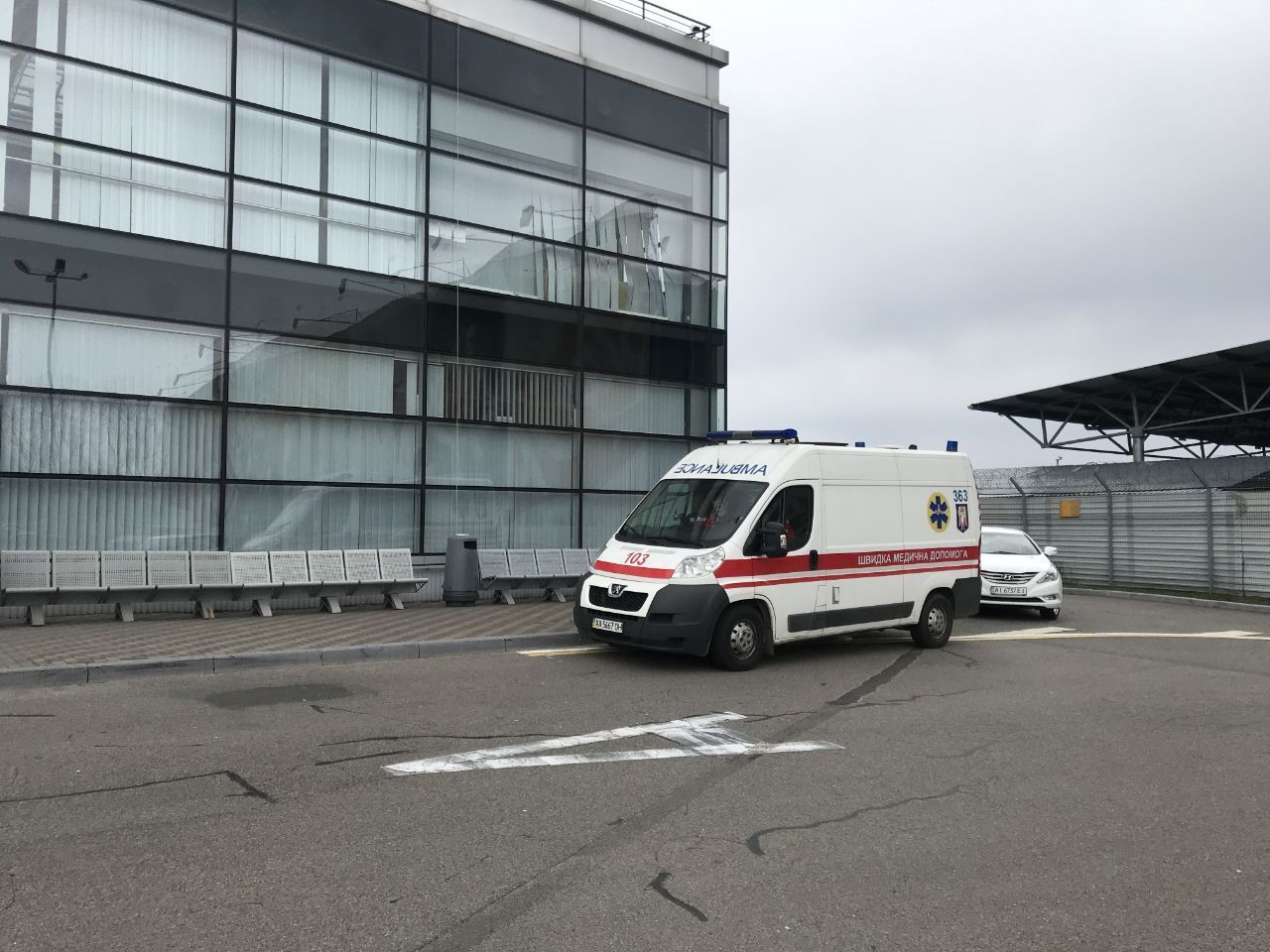 У «Борисполі» у пасажира запідозрили коронавірус. Фото: ТСН