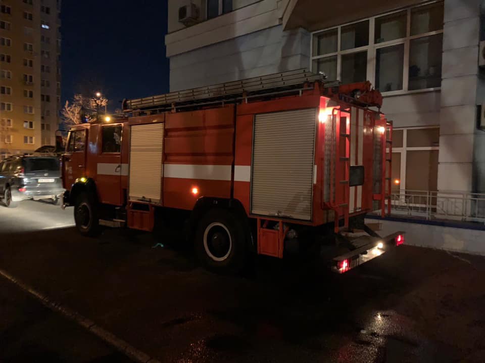 Поджог автомобиля. Фото со страницы Егора Фирсова в Facebook