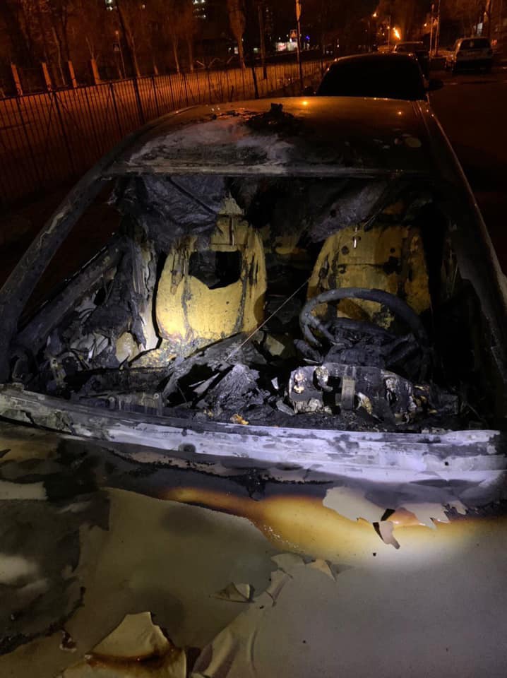 Поджог автомобиля кемерово