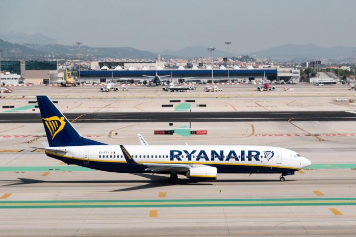 Ryanair скасовує 80% рейсів і не виключає повної зупинки флоту через коронавірус / Фото: flickr