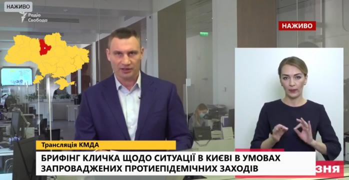 Кличко рассказал о наличии масок и тестов на коронавирус в Киеве