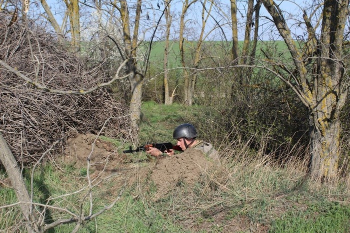 Тактические учения морской пехоты в Одесской области. Фото: Facebook