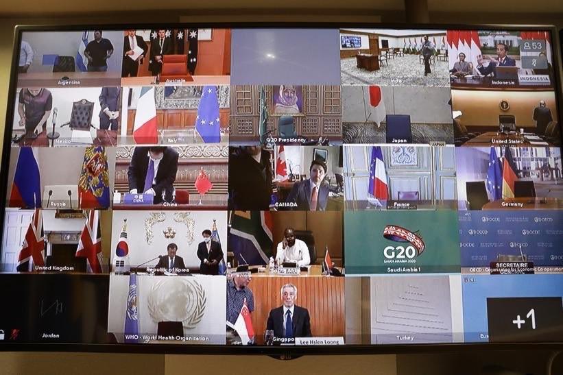 Коронавірус і світова економіка: про що домовилися на віртуальному саміті G20, фото — Twitter G20