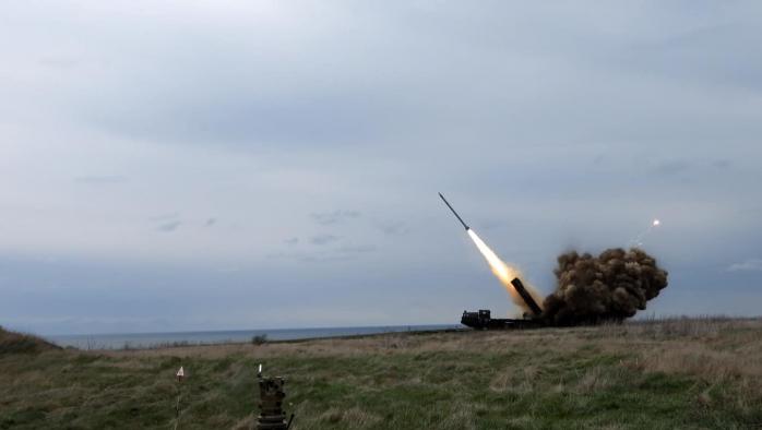 Ракеты «Ольха» успешно запустили на испытаниях в Одесской области, скриншот видео