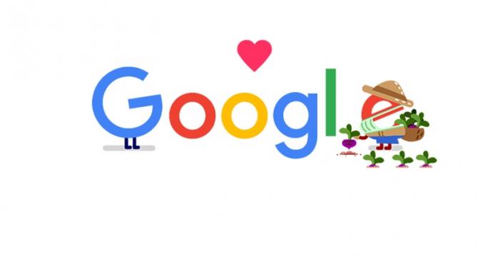 Google в новом Doodle сказал спасибо работникам сельского хозяйства. Фото: Google