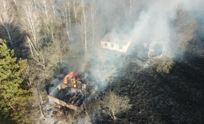 Пожежі в Чорнобилі: вітер відносить дим до Білорусі, фото — Ярослав Ємельяненко