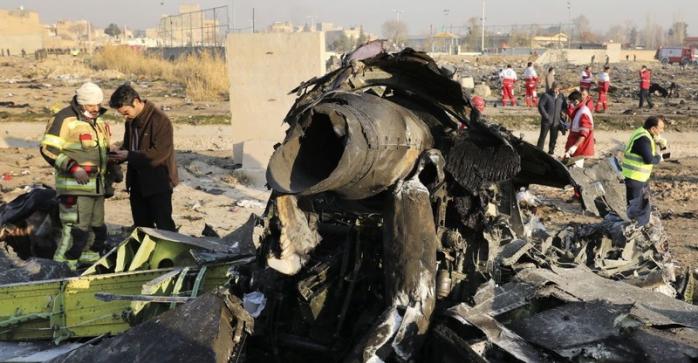 Катастрофа самолета МАУ в Тегеране. Фото: ТСН