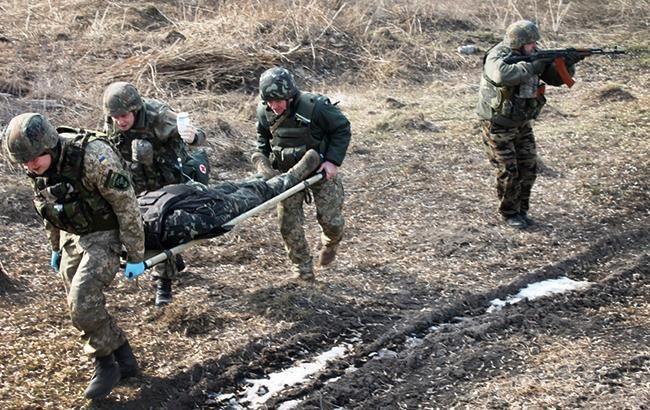 На Донбасі поранені бійці ООС. Фото: mil.gov.ua