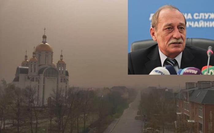 Песчаная буря в Киеве: Кульбида рассказал, когда утихнет ветер и не разнесет ли он загрязнение из зоны ЧАЭС