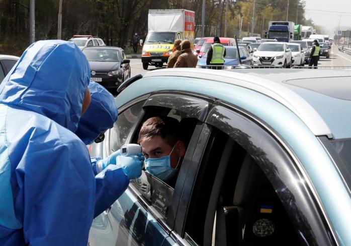 Затори в Києві: як вплинула на ситуацію робота постів на в'їздах до столиці, фото — Reuters