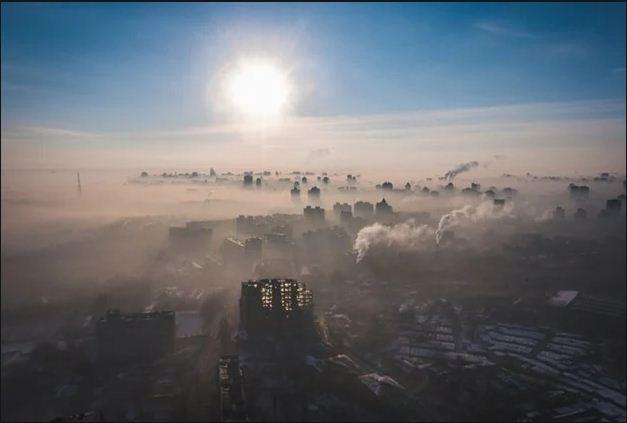 Воздух в Киеве станут чище, но власть советует потерпеть три дня, фото — Минфин