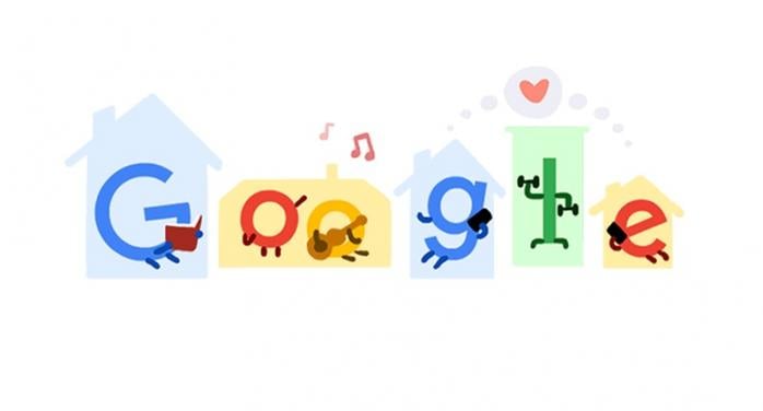 Дудл Гугла. Фото: Google