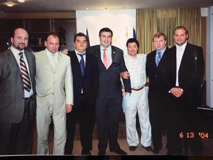 Возвращение Саакашвили во власть: в сети появилось его старое фото с Ермаком, фото — Dubinsky.pro