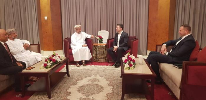 Візит Зеленського до Оману. Фото: Офіс президента