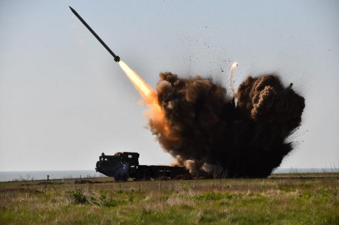 Випробування ракети «Вільха-М». Фото: ЗСУ