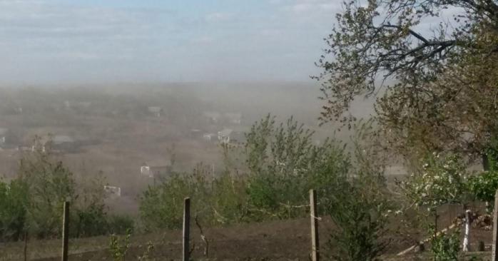 Пилова буря на Одещині. Фото: Думська